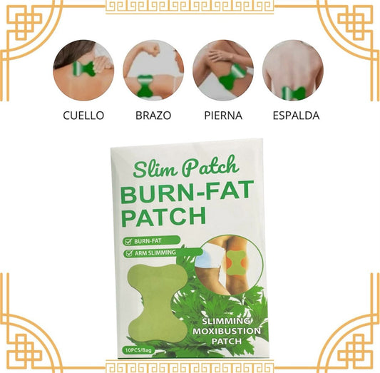 10 PARCHES ADELGAZANTE QUEMA GRASA