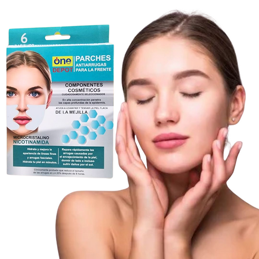 6 PARCHES ANTIARRUGAS GEL MEJILLLAS